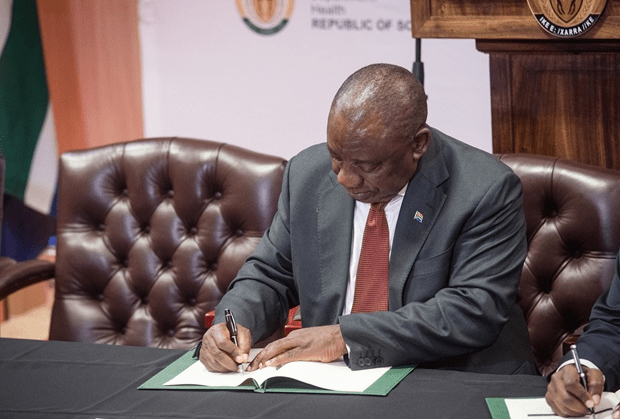 PRESIDENT RAMAPHOSA ASSENTS AND SIGNS THREE BILLS INTO LAW