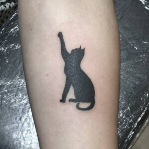 Black Cat Tattoo