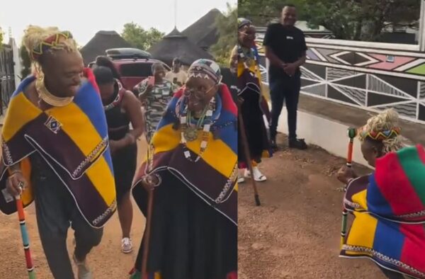 Somizi Finally Meets Legendary Artist Esther Mahlangu (VIDEO)